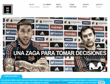 Tablet Screenshot of ecosdelbalon.com